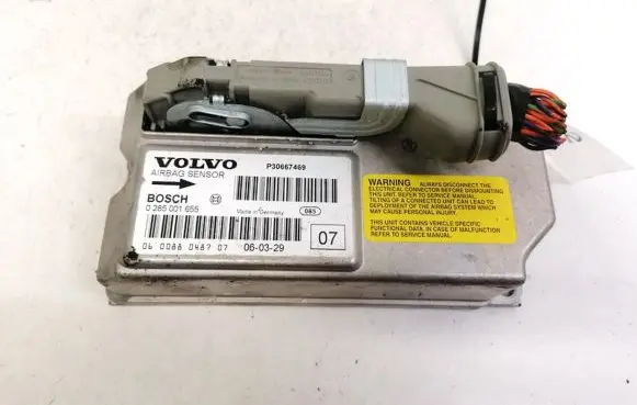 Volvo V70 Airbag control unit/module 0285001655 P30667469