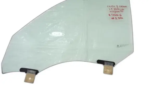 Citroen C4 Grand Picasso Front door window glass four-door 