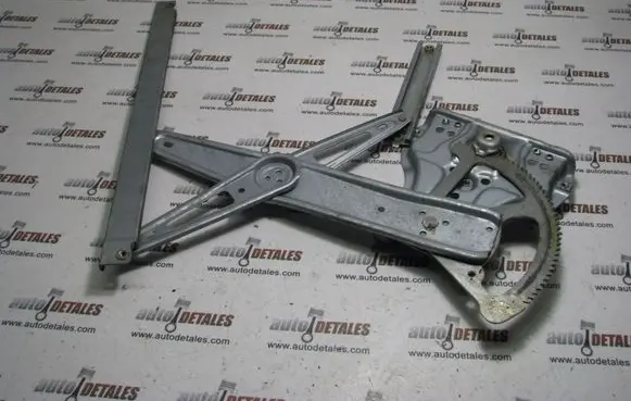 Front window lifting mechanism without motor