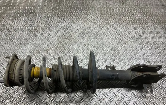 Front shock absorber with coil spring