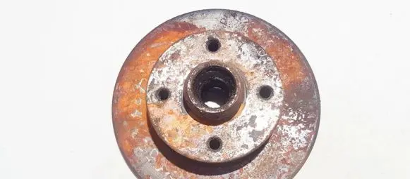 Volkswagen PASSAT B4 Rear brake disc neventiliuojamas