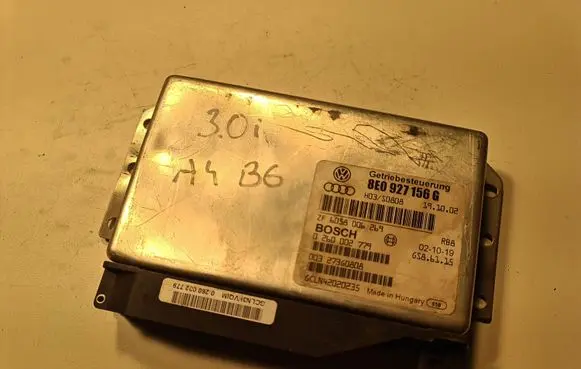 Audi A4 S4 B6 8E 8H Gearbox control unit/module 8E0927156G