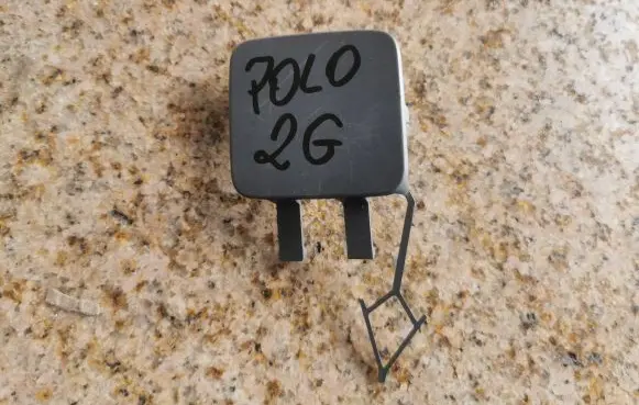 Volkswagen Polo VI Rear bumper row hook cap/cover 2G6807441