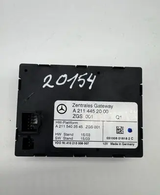 Mercedes-Benz E W211 Gateway control module A2115403545 A2114452000 410213008007