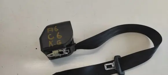 Audi A6 S6 C6 4F Rear seatbelt 4FO857805E 605827100 V04