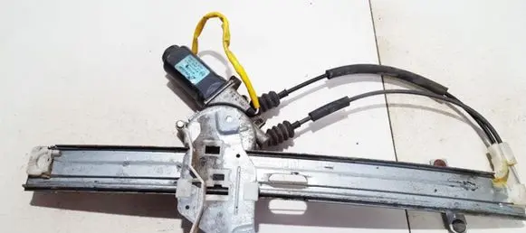 Sliding door window regulator with motor