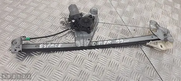 Renault Espace II Rear door window regulator with motor