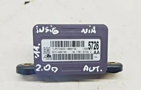 Opel Insignia A ESP acceleration yaw rate sensor 13505726 nr1969