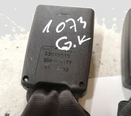 Citroen C3 Rear seatbelt buckle 9640832177