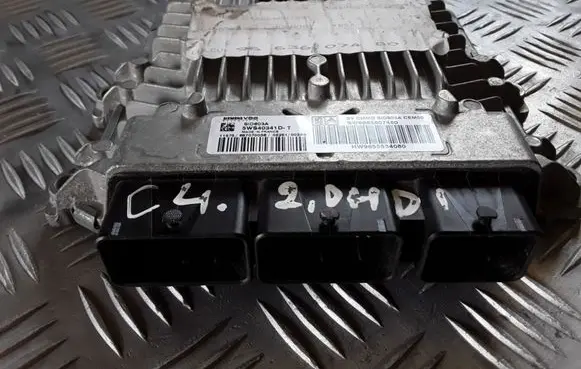 Citroen C4 I Engine control unit/module 5WS40341DT HW9655534080 SW9663607480