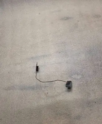 Sun visor clip/hook/bracket
