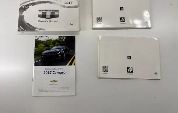 Chevrolet Camaro Owners service history hand book 23484739 23452969 23452973