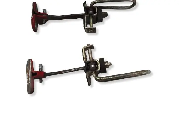 Hyundai Pony Rear door check strap stopper 
