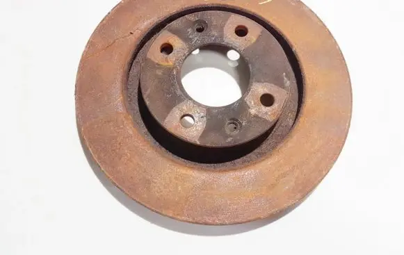 Citroen C2 Front brake disc ventiliuojamas