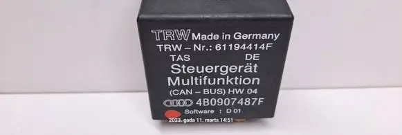 Audi A6 S6 C5 4B Other relay 4B0907487F