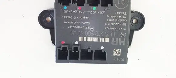 Mercedes-Benz E W212 Door control unit/module A21290040060 A2129004006