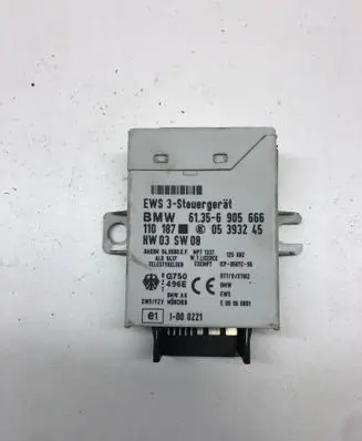 BMW 3 E46 Immobilizer control unit/module 6905666 61356905666