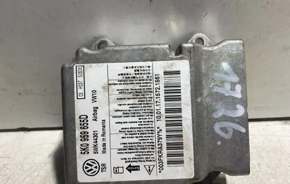 Volkswagen Golf VI Airbag control unit/module 5K0959655D 5WK44301 03FKRA379Y9