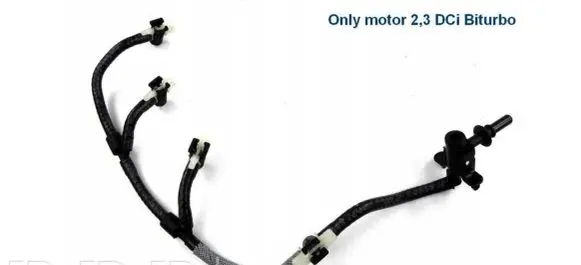 Renault Master III Fuel return line/hose 166711244R 1681700Q1H