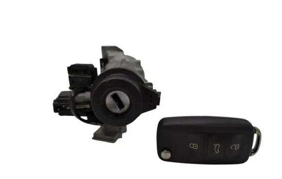 Skoda Octavia Mk2 (1Z) Ignition lock 1K0905851B 3T0837202 1K0905865A