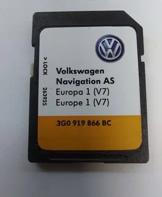 Volkswagen Caddy Navigation maps CD/DVD 3G0919866BC