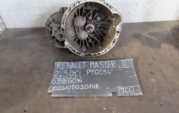 Opel Movano B Manual 5 speed gearbox PF6034