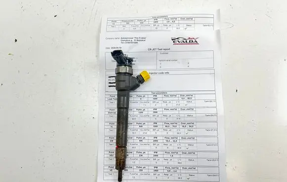Renault Trafic III (X82) Fuel injector 0445110569