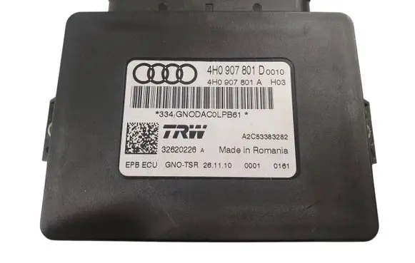 Audi A7 S7 4G Hand brake control module 4H0907801D 4H0907801A A2C53383282