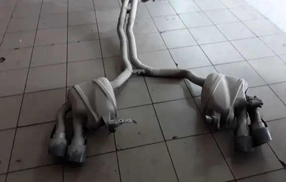 Porsche Macan (95B) Muffler/silencer 95B253487NY