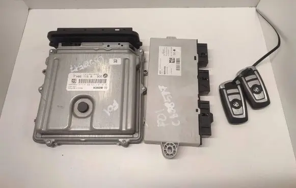 BMW 7 F01 F02 F03 F04 Engine ECU kit and lock set 13618511984 13618515074 13618516754