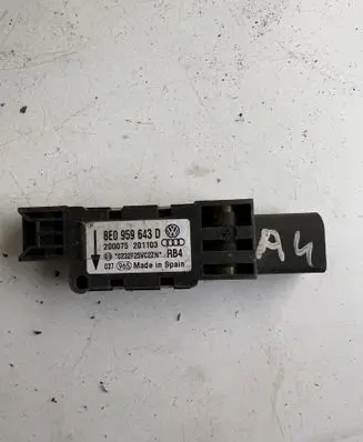 Airbag deployment crash/impact sensor