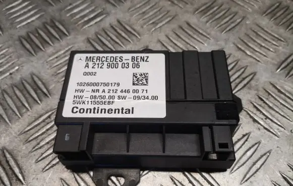 Mercedes-Benz C W204 Fuel injection pump control unit/module 2129000306 A2129000306