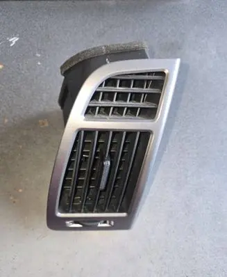 Dashboard side air vent grill/cover trim
