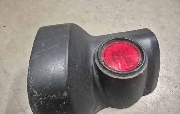 Rear bumper corner part panel trim