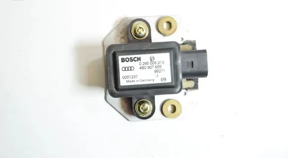 Audi A6 S6 C5 4B ESP acceleration yaw rate sensor 4B0907655