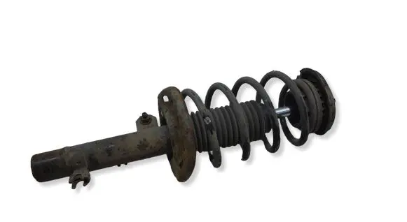 Peugeot 208 I Front shock absorber with coil spring 