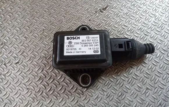 Volkswagen PASSAT B5.5 ESP acceleration yaw rate sensor 8E0907637A 0265005245