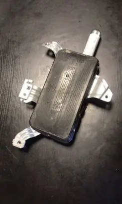 Front door airbag