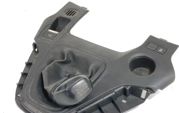 Gear lever shifter trim leather/knob