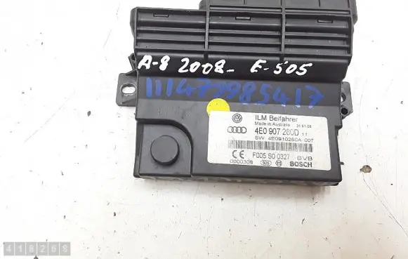 Audi A8 S8 D3 4E Power management control unit 4E0907280D