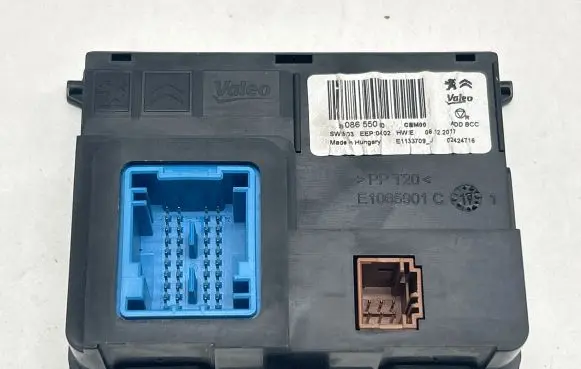 Peugeot Traveller Air conditioning/heating control unit 9808655080