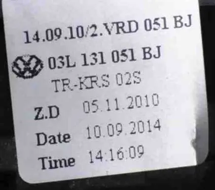 Skoda Yeti (5L) Turbo solenoid valve 03L131051BJ