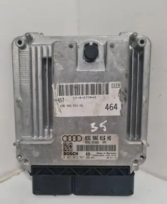 Audi A6 S6 C6 4F Engine control unit/module 03G906016HS 1039S14669 0281012557