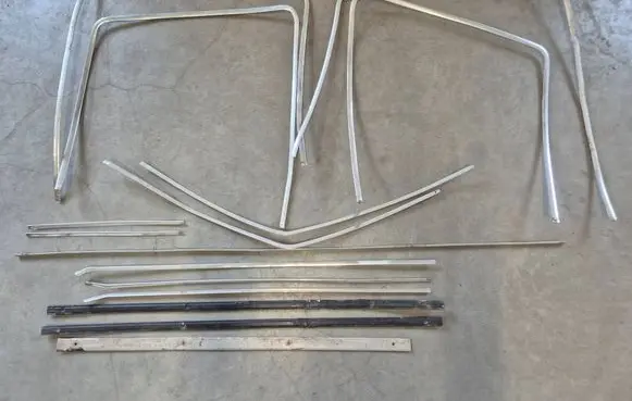 Audi 80 B1 Door card panel trim set