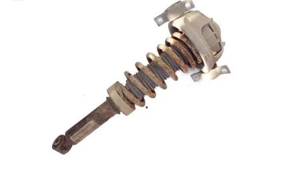 Audi Q7 4L Rear shock absorber with coil spring 4L0513029B 4L0512021A