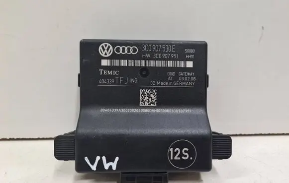 Volkswagen PASSAT B6 Gateway control module 3C0907530E 3C0907951 404339