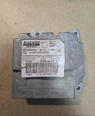 Peugeot 407 Airbag control unit/module 603554600