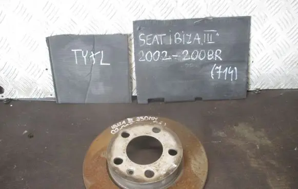 Seat Ibiza III (6L) Rear brake disc