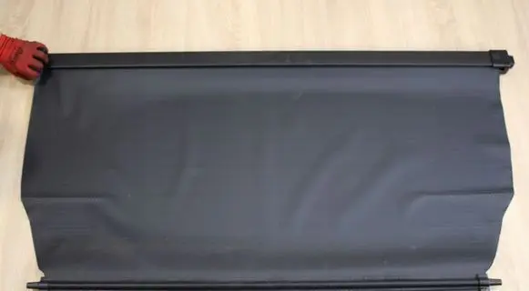 Parcel shelf load cover