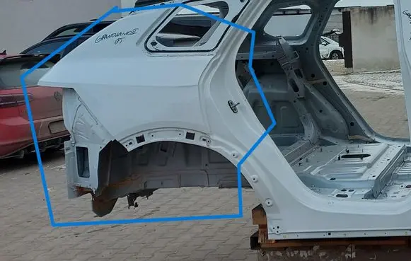 Opel Grandland X Rear quarter panel OPEGRABLO307190